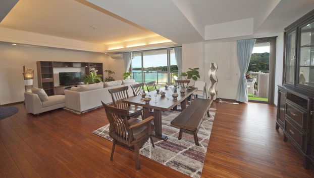 Zona de estar del vestíbulo