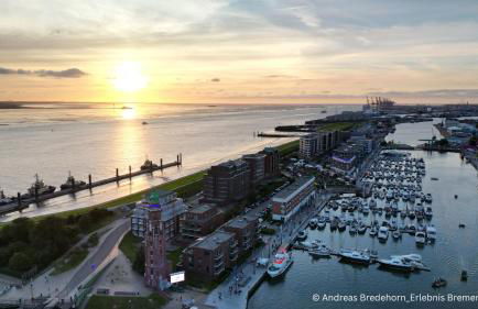 Captain's Nest - Stilvoll und modern, zentral in Hafennähe, inkl 2 Parkmöglichkeiten, 4 Schlafbereiche, 2 WCs, Arbeitsplatz, kleiner Balkon - Foto 38