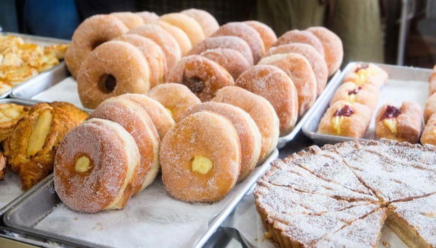 Deliciosos dónuts de diferentes sabores