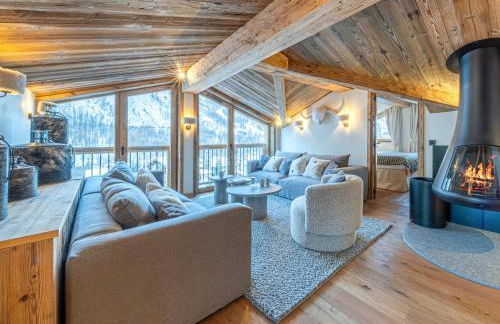 Appartement d'exception avec cheminée et home cinéma à Val-d'Isère - FR-1-694-442 - Foto 1