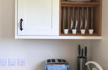 Ty Beti at Gorlan yr Efail Shepherds Hut with Private Hot Tub - Foto 9