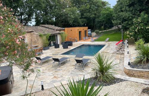 Villa Kélou, piscine, sauna et spa, proche gorge de l ardeche - Foto 10