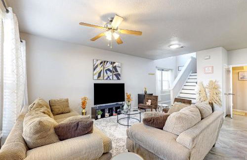 3 Mi to Downtown Conroe Updated Townhome with Yard - Foto 5