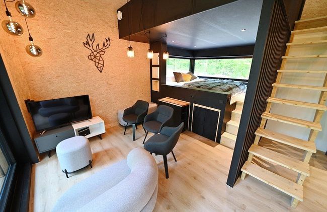 Lodge in Oignies Forest With Eco Design - Foto 14