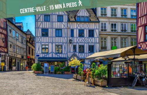 La Maison des Plantes, charmante, atypique et cosy pour 4 personnes avec parking et jardin - Photo 27