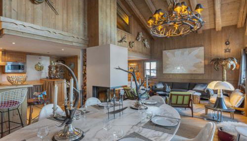 Chalet chaleureux à Courchevel 1850, calme Cospillot, 4 chambres, jacuzzi - FR-1-564-117 - Foto 2
