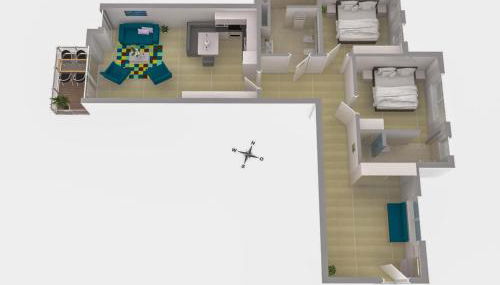 Müritz Utkiek - Apartment mit Seeblick & Balkon in der Hafenresidenz - Foto 4