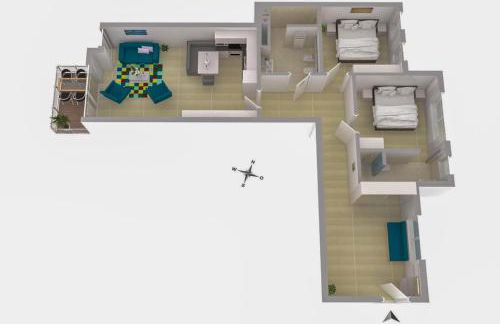 Müritz Utkiek - Apartment mit Seeblick & Balkon in der Hafenresidenz - Foto 4