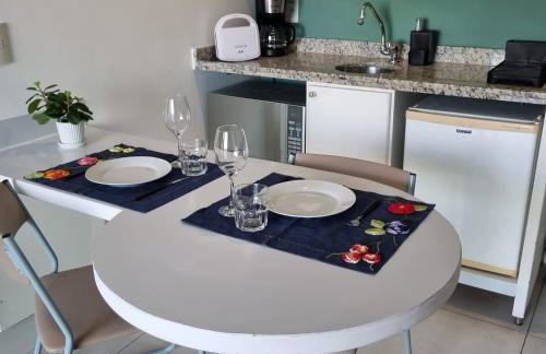 Flat charmoso na ilha de Vitória Praia do Canto - Foto 35