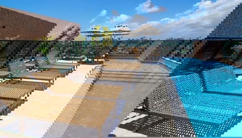 Vue depuis l’hébergement