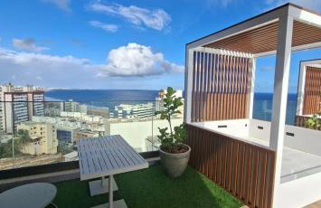 Studio Salcity - Piscina no rooftop com vista mar - Foto 22