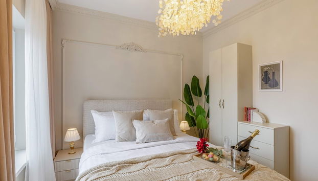 Parisian-Inspired 1BR in the Heart of Bucharest - Balcony, AC & Fully Equipped - Foto 4, Habitación