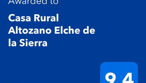 Casa Rural Altozano Elche de la Sierra - Foto 2