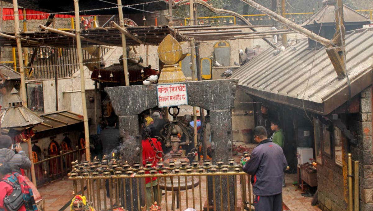 Inside Dakshinkali Temple