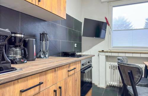 Serviceroom24 - Apartment 3 in Gladbeck WLAN - Smart-TV - 24-7 Check-in und Küche - Foto 9