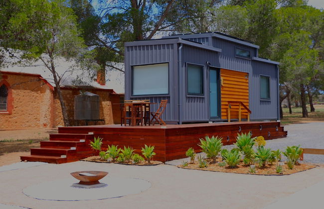 The Pink Lake Tiny House - 'peony' - Foto 7