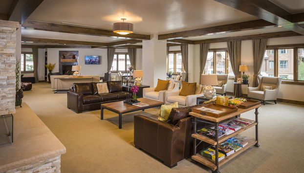 Sitzecke in der Lobby