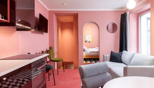 Memphis Design Loft Duplex -40sqm- near Antonplatz - Photo 3