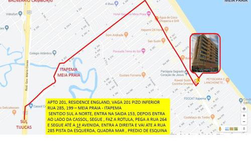 Novo Lar England Quadra Mar Meia Praia - Foto 23