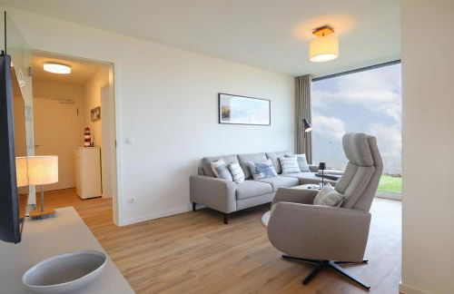 BeltBlick 8 - Moderne Ferienwohnung mit unverbauten Meerblick & Sauna! - Foto 8