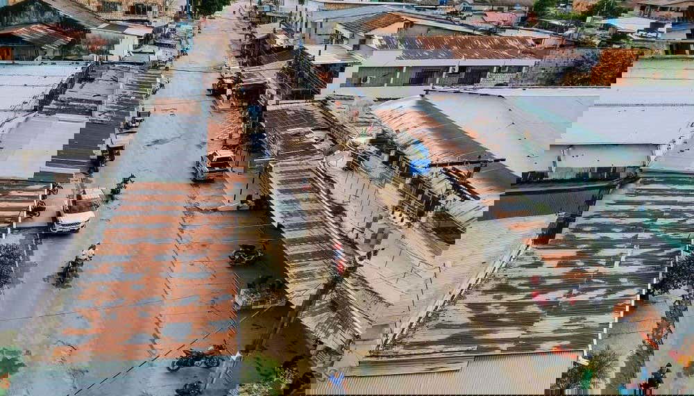 Vista aerea di Tabatinga