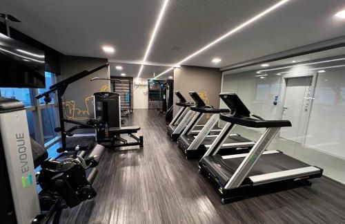 Ap completo a 900m da Vila Germânica com Piscina, Academia, Wi-Fi, Ar, Garagem e Tv no quarto - Foto 43