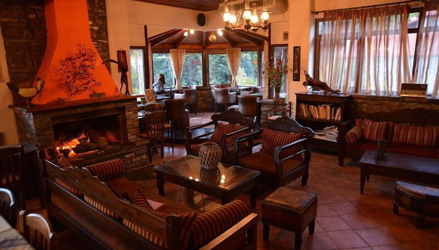 Zona de estar del vestíbulo