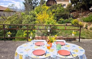 Chez Lilou et Papoum - Terrasse, vue & parking - Photo 4