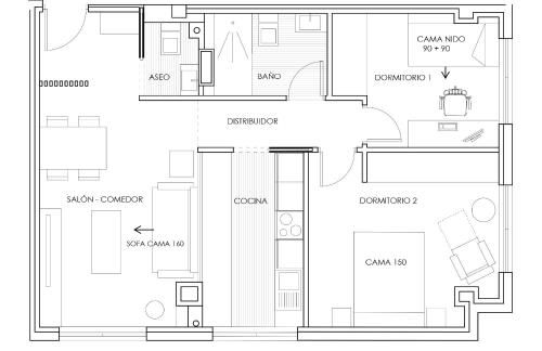Cid III - Apartamentos Burgos Deluxe - Foto 80