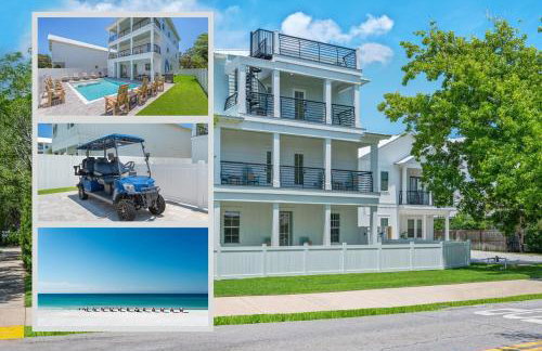 2 Blocks to the Beach! Pool & Golf Cart, Sleeps 21 - Foto 1