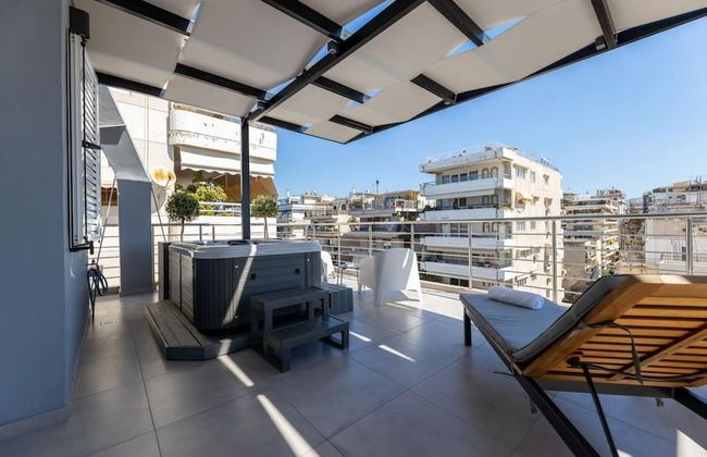 Jacuzzi Lux Penthouse P Faliro - Foto 25