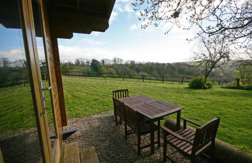 Yealm Cabin Self Catering Log Cabin in Devon with Hot Tub - Foto 11