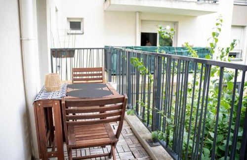 Appartement 4 chambres proche Stade de France, parking et balcon sur jardin - Foto 4