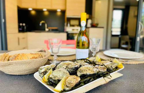 Cottage La Petite Bauloise - Piscine sous dôme - Parking - Foto 9