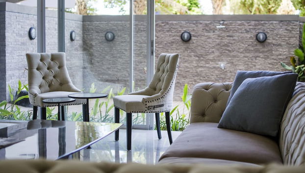 Zona de estar del vestíbulo