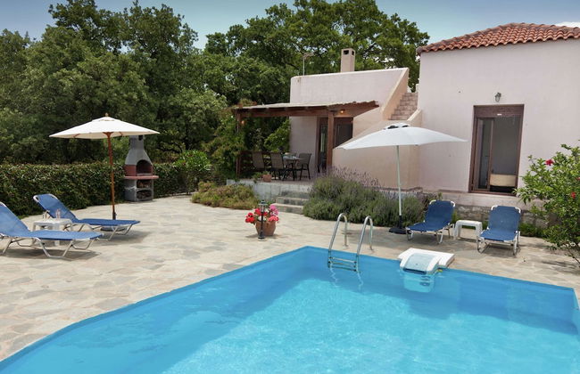 Sea View Villa in Prinès with Private Pool near Rethymnon - Foto 1