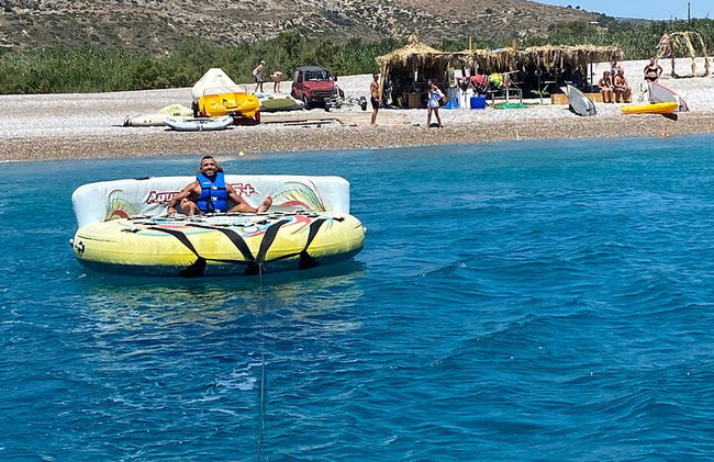 Crazy Sofa 15-Minutes Riding in Traganou Beach - Photo 5