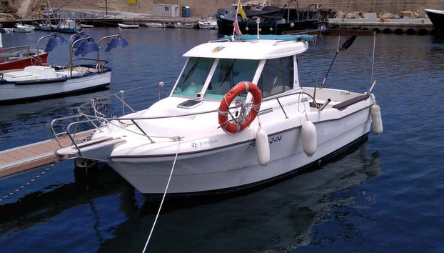 Our boat for the activity