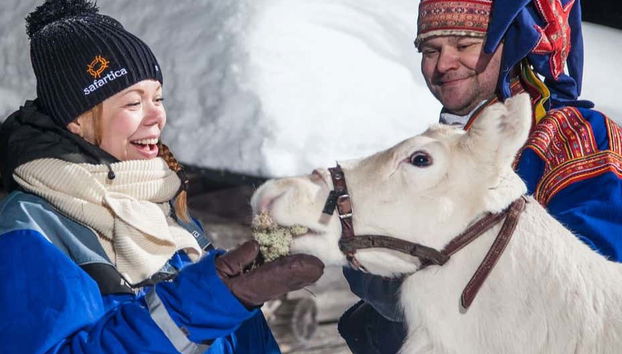 Salutando le nostre renne