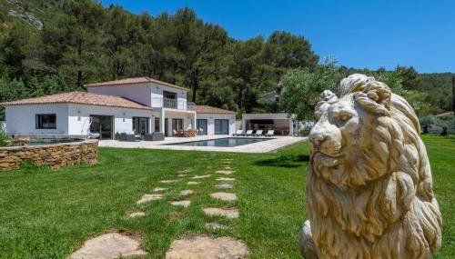 VILLA KOÏ CASTELLET*PISCINE*SPA*SALLE DE SPORT*CINÉMA* - Foto 5, Garden, Garden view