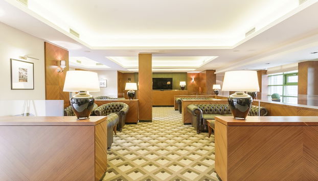 Zona de estar del vestíbulo