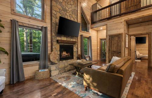 Cozy Cabin with Hot Tub, Fire Pit and Arcade Games - Foto 30