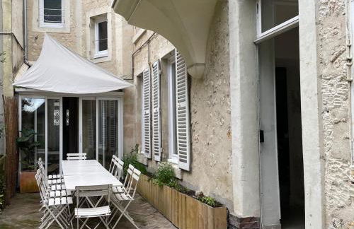 Maison historique au cœur de Nogent-le-Rotrou, 6 chambres, piscine chauffée, idéal pour familles et amis - FR-1-581-121 - Foto 22