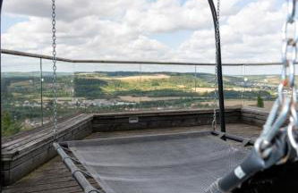 Ferienhaus hoch über dem Taubertal mit fantastischem Weitblick, Dachterrasse, 2000m2 großem Grundstück und Kamin - Foto 47