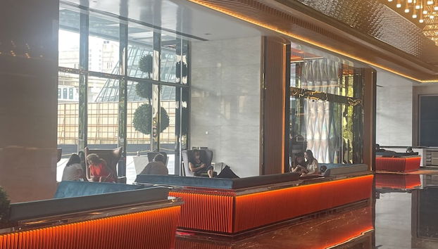 Sitzecke in der Lobby