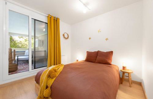 T2 Calme absolu - Coeur Toulouse - Saint Cyprien - climatisation - Terrasse arborée - Foto 3