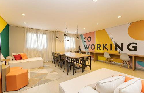 One House – Academia, Piscina e Coworking | Gonzaga Stays - Foto 10