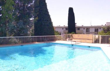 NICE- GAIRAUT - JARDIN PRIVE- GRAND F1 LUMINEUX-Piscine Collective - Foto 4