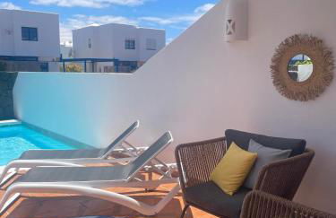 Villa Optimist Rubicón piscina climatizable, frente al mar - Photo 12