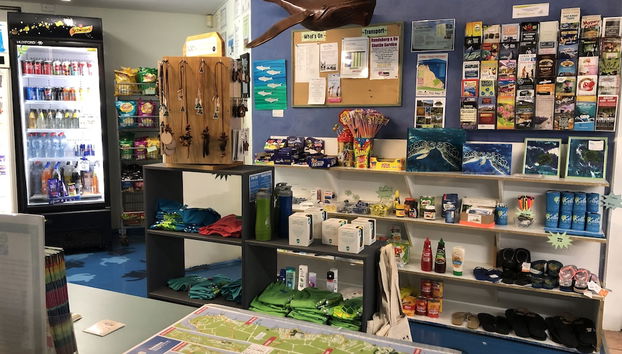 Mostrador de check-in y check-out